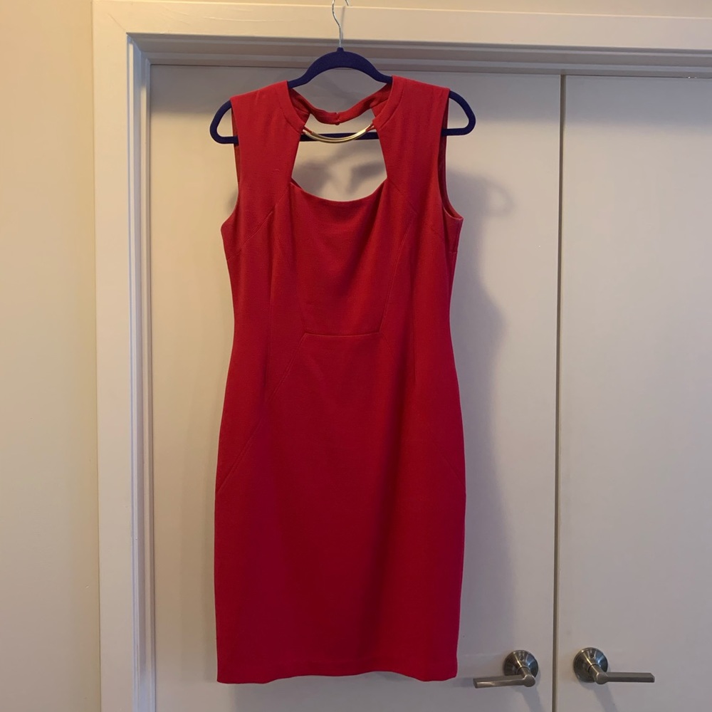 BCBG Cocktail Dress in Fuscia
